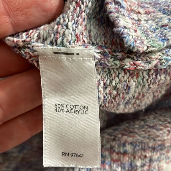 J. Jill hooded long line sweater size small - Picture 7 of 8